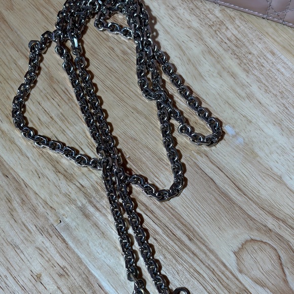 Pink Christian Dior Quilted Chain Bag - Picture 14 of 16